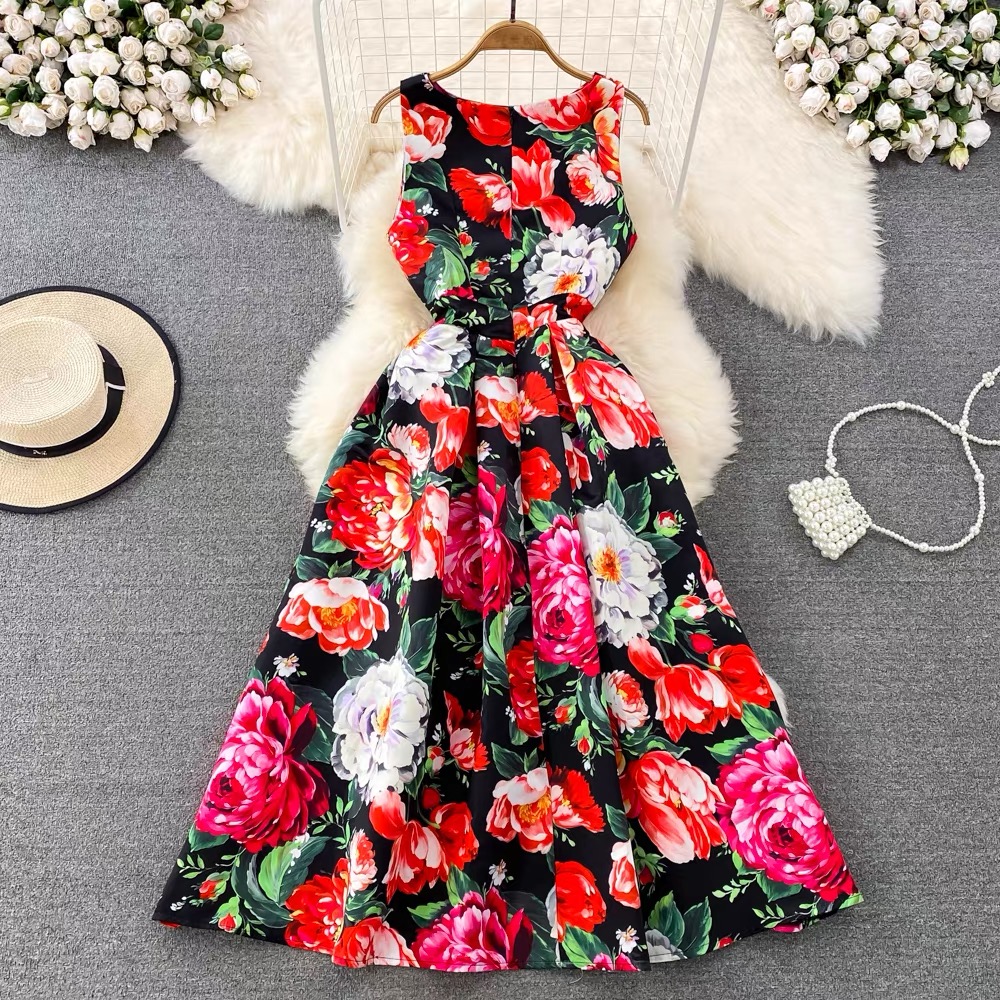 Topeka floral dress FD77 images